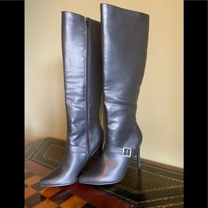 Tall Black Sexy Stiletto Heel Boots